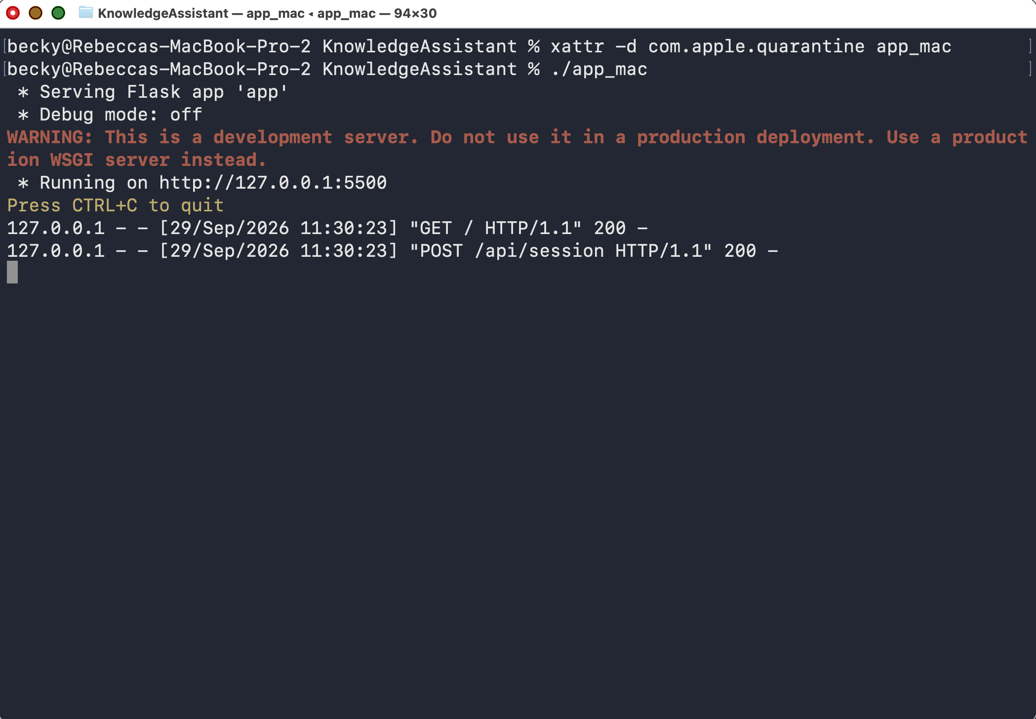 What to look for when you click on a newly downloaded executable.